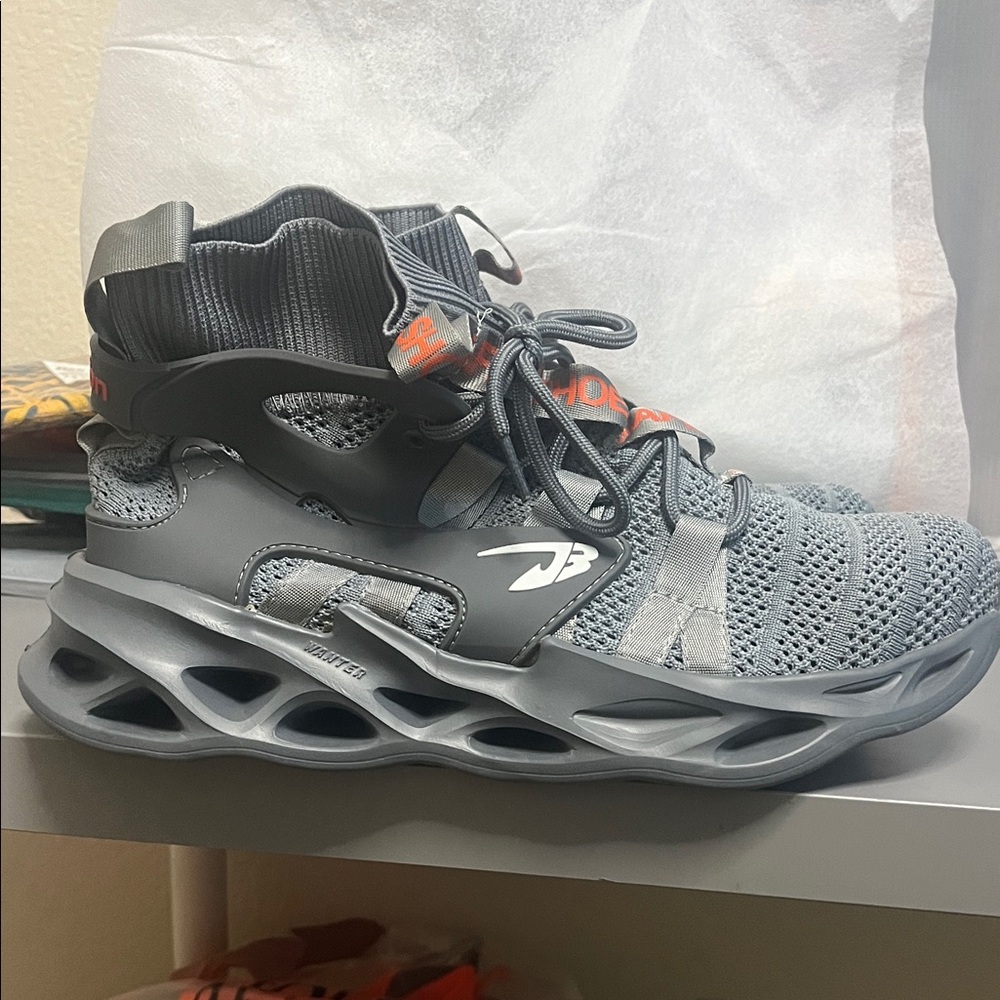 JB Hammer Grey Steel Toe Mesh shoes